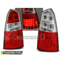 Zadní světla, lampy Ford Focus MK1 98-04, combi, LED, červeno-bílé