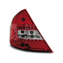 Zadní světla, lampy Ford Mondeo MK3 00-07, htb./sed., LED, červeno-bílé