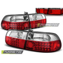 Zadní světla, lampy Honda Civic 5 91-95, 3dv., LED, červeno-bílé