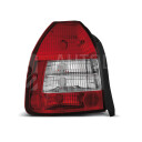 Zadní světla, lampy Honda Civic 6 95-01, 3dv., červeno-bílé