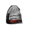 Zadní světla, lampy Honda Civic 6 95-01, 3dv., LED, černé