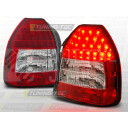 Zadní světla, lampy Honda Civic 6 95-01, 3dv., LED, červeno-bílé