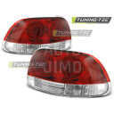 Zadní světla, lampy Honda CRX 92-97, červeno-bílé