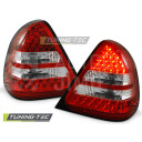 Zadní světla, lampy Mercedes C W202 93-00, LED, červeno-bílé