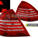 Zadní světla, lampy Mercedes C W203 00-04, sedan, LED, červeno-bílé