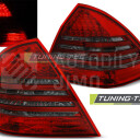 Zadní světla, lampy Mercedes C W203 00-04, sedan, LED, červeno-kouřové