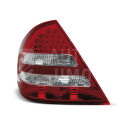 Zadní světla, lampy Mercedes C W203 04-07, sedan, LED, červeno-bílé