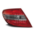 Zadní světla, lampy Mercedes C W204 07-10, sedan, LED, červeno-kouřové