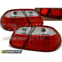 Zadní světla, lampy Mercedes CLK W208 97-02, LED, červeno-bílé