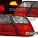 Zadní světla, lampy Mercedes CLK W208 97-02, LED, červeno-kouřové
