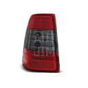 Zadní světla, lampy Mercedes E W124 85-95, combi, LED, červeno-kouřové
