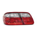Zadní světla, lampy Mercedes E W210 95-02, červeno-bílé