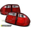 Zadní světla, lampy Mercedes E W210 95-02, combi, LED, červeno-bílé