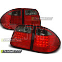 Zadní světla, lampy Mercedes E W210 95-02, combi, LED, červeno-kouřové