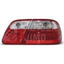 Zadní světla, lampy Mercedes E W210 95-02, LED, červeno bílé