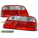 Zadní světla, lampy Mercedes E W210 95-02, LED, červeno bílé