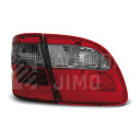 Zadní světla, lampy Mercedes E W211 02-06, combi, LED, červeno-kouřové