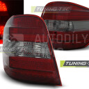 Zadní světla, lampy Mercedes M W164 05-08, LED, červeno-kouřové