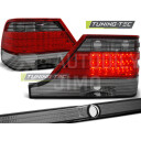 Zadní světla, lampy Mercedes S W140 95-98, LED, červeno-kouřové