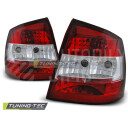 Zadní světla, lampy Opel Astra G 97-04, 3dv./5dv., červeno-bílé