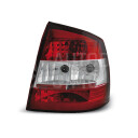 Zadní světla, lampy Opel Astra G 97-04, 3dv./5dv., červeno-bílé