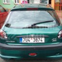 Zadní světla, lampy Peugeot 206 98-, černé