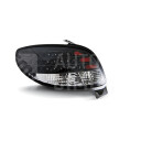 Zadní světla, lampy Peugeot 206 98-, LED, černé