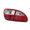 Zadní světla, lampy Seat Leon 99-04, LED, červeno-bílé