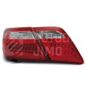 Zadní světla, lampy Toyota Camry 6 XV40 06-09, LED, červeno-bílé
