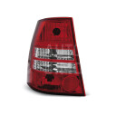 Zadní světla, lampy Volkswagen Golf 4/Bora, 99-06, combi, červeno-bílé
