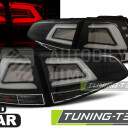 Zadní světla, lampy Volkswagen Golf 7 HB 13-, LED proužky, černé