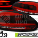 Zadní světla, lampy Volkswagen Scirocco III 08-14, LED proužky, červeno-bílé