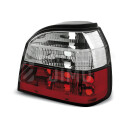 Zadní světla, lampy VW Golf III 91-97 hb/cab, bílo-červené