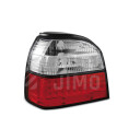 Zadní světla, lampy VW Golf III 91-97 hb/cab, LED, bílo-červené