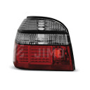 Zadní světla, lampy VW Golf III 91-97 hb/cab, LED, červeno-kouřové