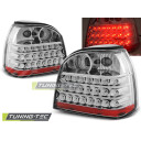 Zadní světla, lampy VW Golf III 91-97 hb/cab, LED, chromové