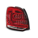 Zadní světla, lampy VW Polo 6R 09-13, LED, červeno-bílé