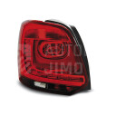 Zadní světla, lampy VW Polo 6R 09-13, LED, červeno-kouřové