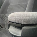 Zámek loketní opěrky, tlačítko černé VW, Škoda, Seat instalace na voze zákazníka