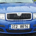 Zimní clona chladiče Škoda Fabia I 04-07 facelift, kryt nárazníku