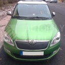 Zimní clona chladiče Škoda Fabia II 10-14, Rooomster, kryt masky