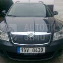 Zimní clona chladiče Škoda Octavia 2 facelift na voze zákazníka