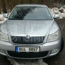 Zimní clona Škoda Octavia II 09-13, kryt nárazníku