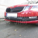 Zimní clona Škoda Octavia III spodní, kryt nárazníku - bočí pohled