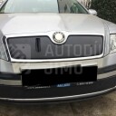 Zimní clony chladiče Škoda Octavia II 04-12, kryt masky + nárazníku na voze zákazníka