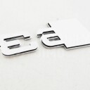 Znak, logo, emblém, nápis Audi S3, 3D, nalepovací  