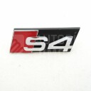 Znak, logo, emblém, nápis Audi S4, 3D - na přední masku 