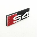 Znak, logo, emblém, nápis Audi S4, 3D - na přední masku 