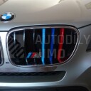 Znak, logo, emblém, nápis BMW M power 3D - na přední masku - kovový