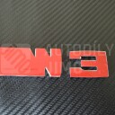 Znak, logo, emblém, nápis BMW M3-Power 3D - samolepící